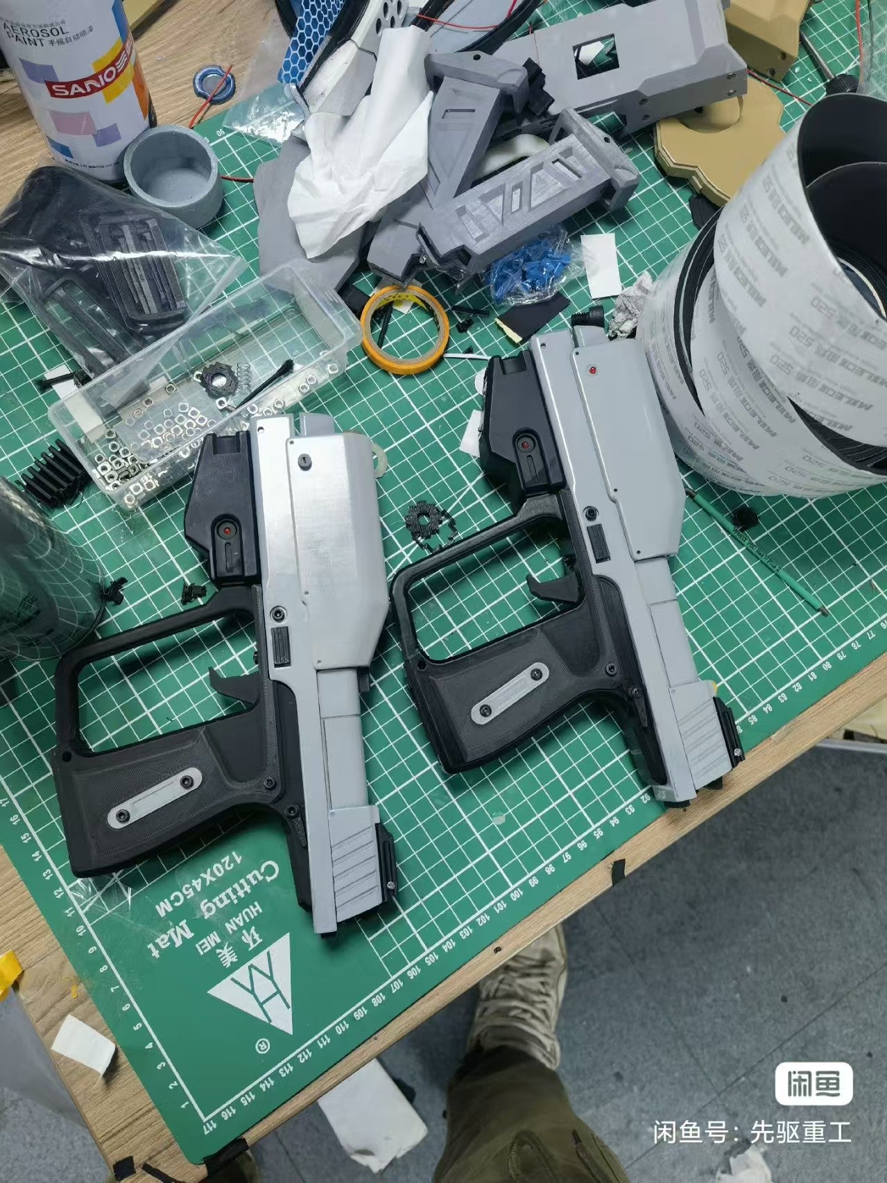 Halo: Reach M6G Magnum Weapon Model, resin material, 3D printed