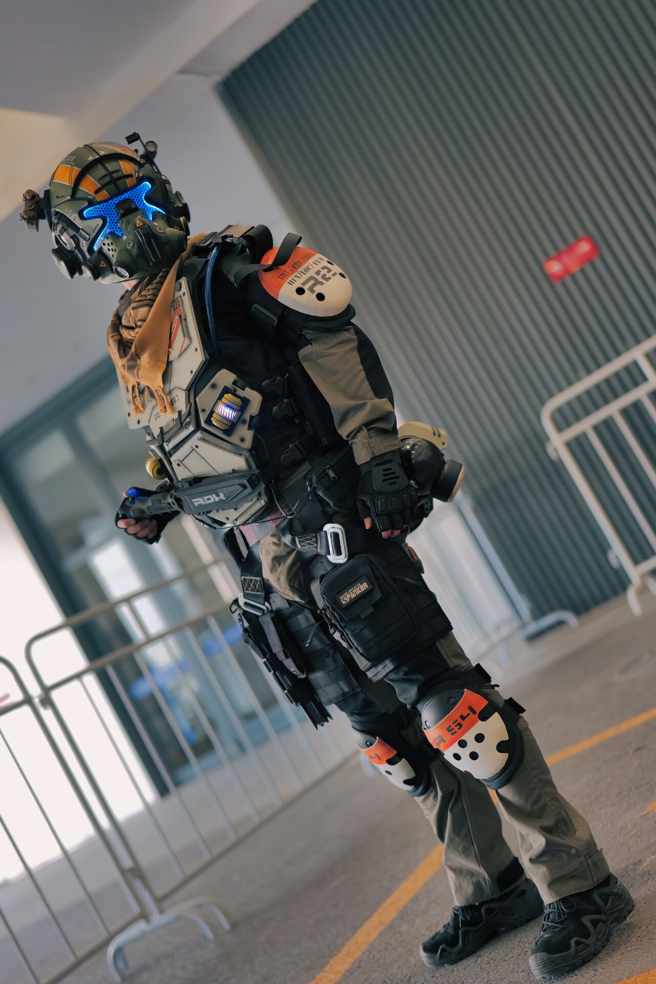 Titanfall | Cooper Pilot Helmet | Resin 3D Printed | FPS Gaming Collectible Exhibition Piece