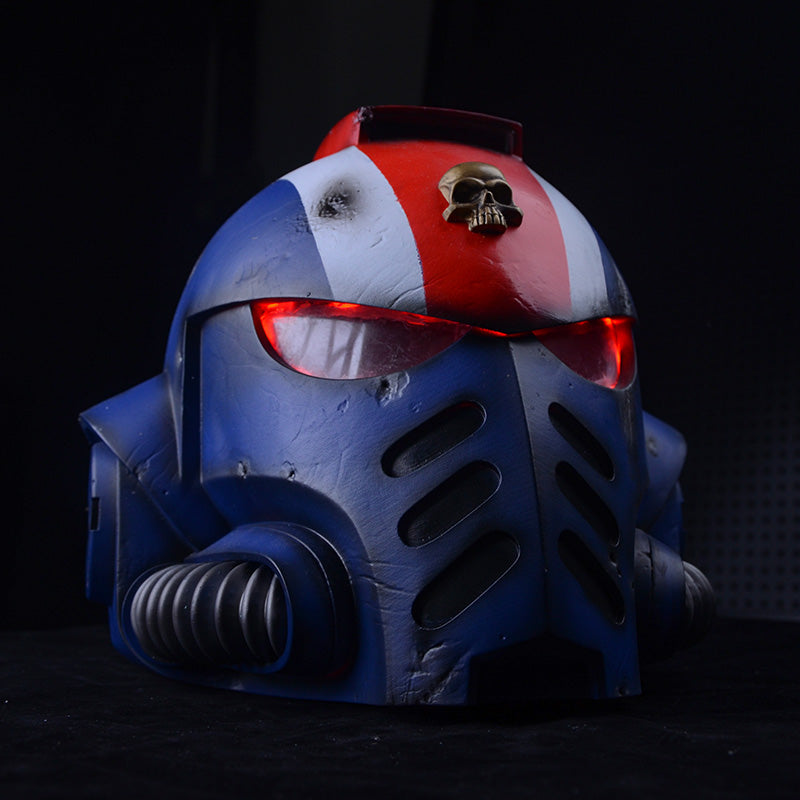 Warhammer 40,000: Space Marine 2 Titus Helmet 3D Printed Model Figurine Cosplay Prop