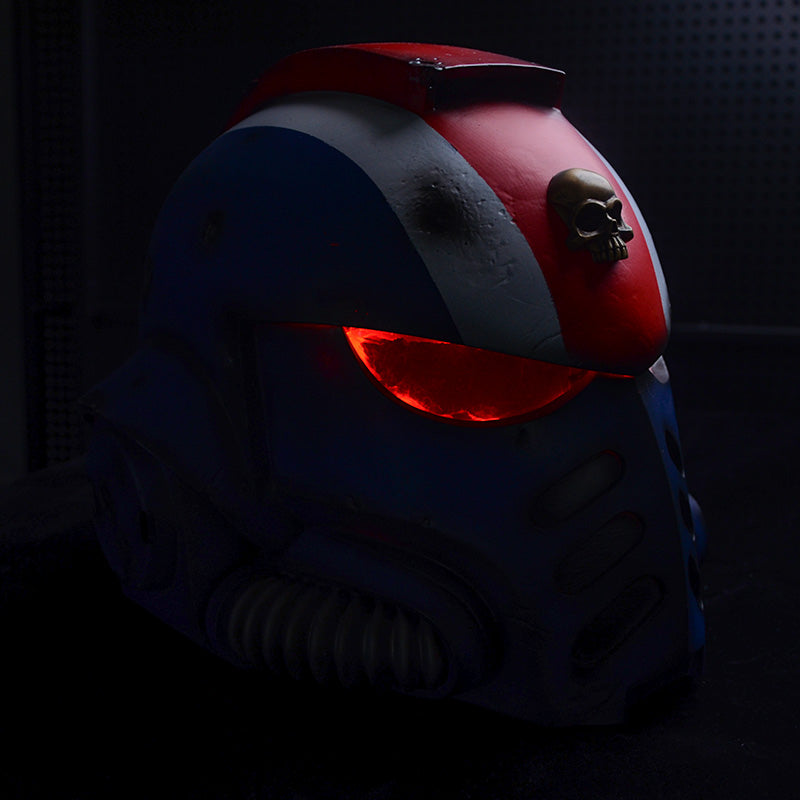 Warhammer 40,000: Space Marine 2 Titus Helmet 3D Printed Model Figurine Cosplay Prop
