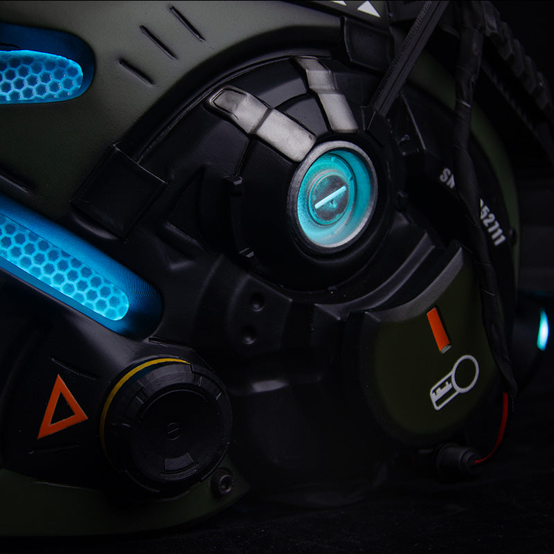Titanfall | Cooper Pilot Helmet | Resin 3D Printed | FPS Gaming Collectible Exhibition Piece