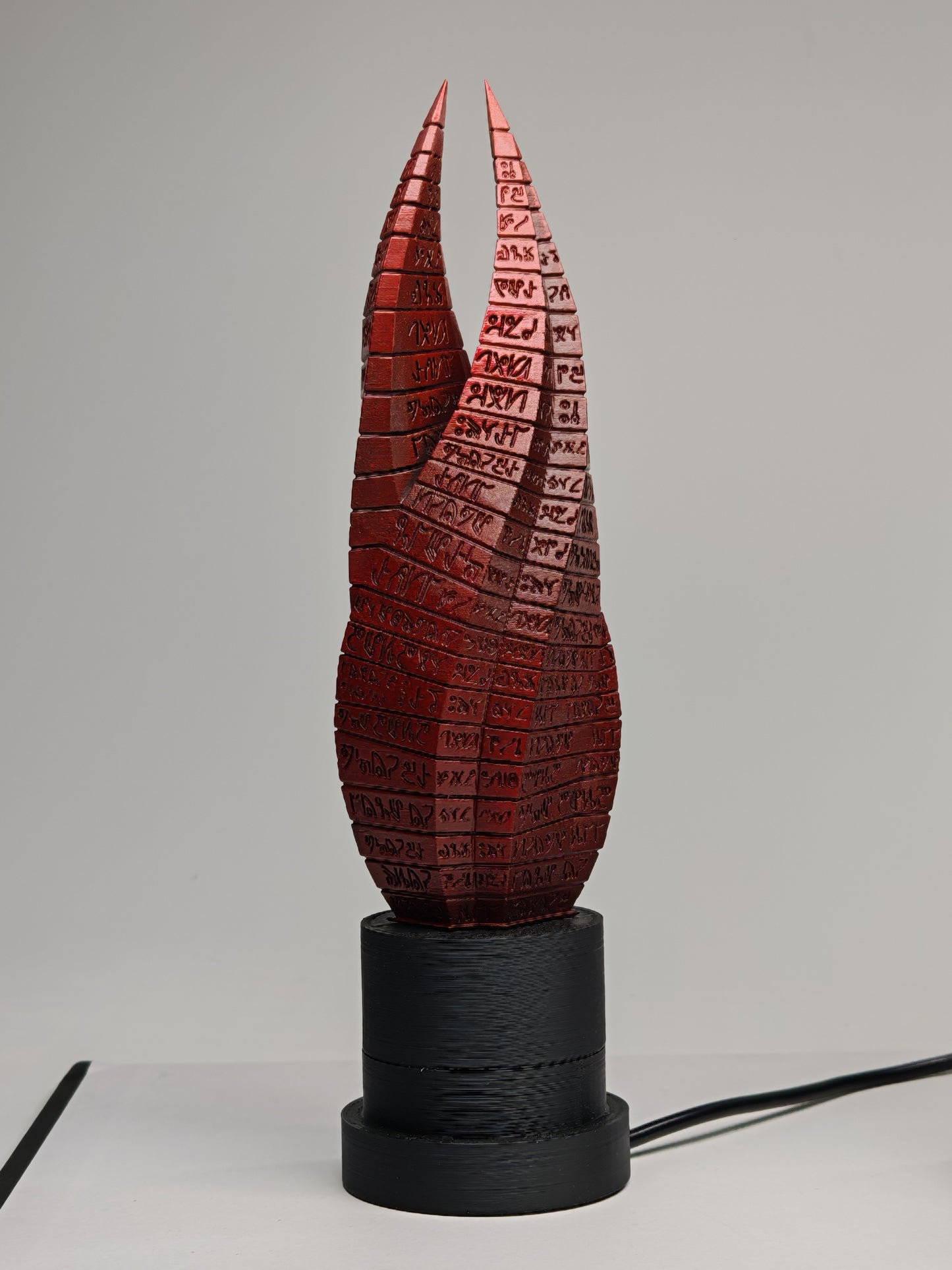 Dead Space Marker LED Desk Lamp – Replica with Iconic Ishimura Red Glow, Gaming Desk Decor, Collectible Horror Light for Fans