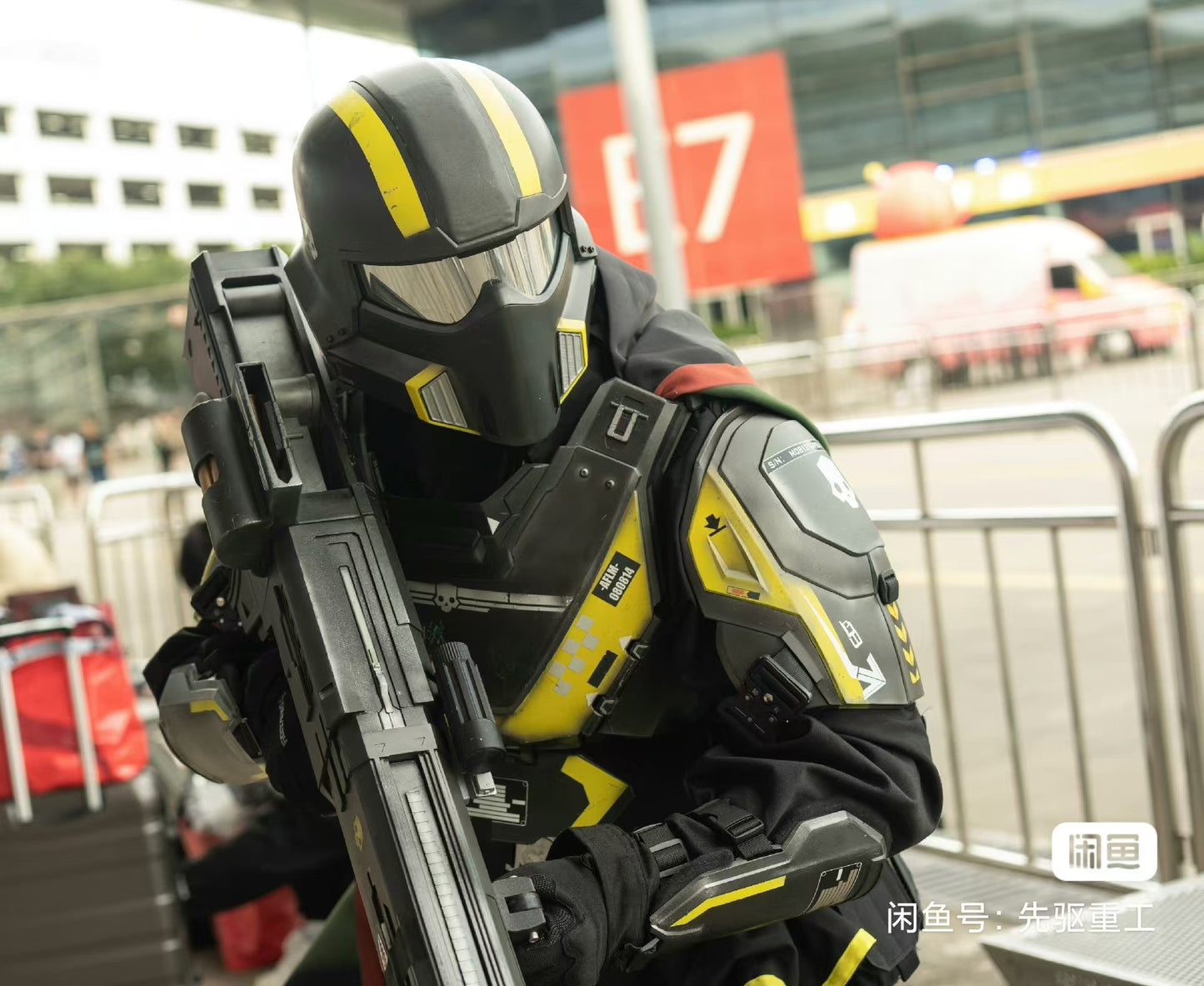 Helldivers 2 AC8 Machine Gun 3D Printed Model Figurine Cosplay Prop
