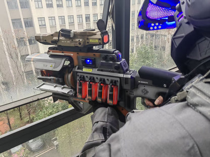【Painting completed】 Titanfall apex charge rifle 3d printing model with lights Cosplay props hand puppet model can not be fired model 1/1 close to 82cm oversize