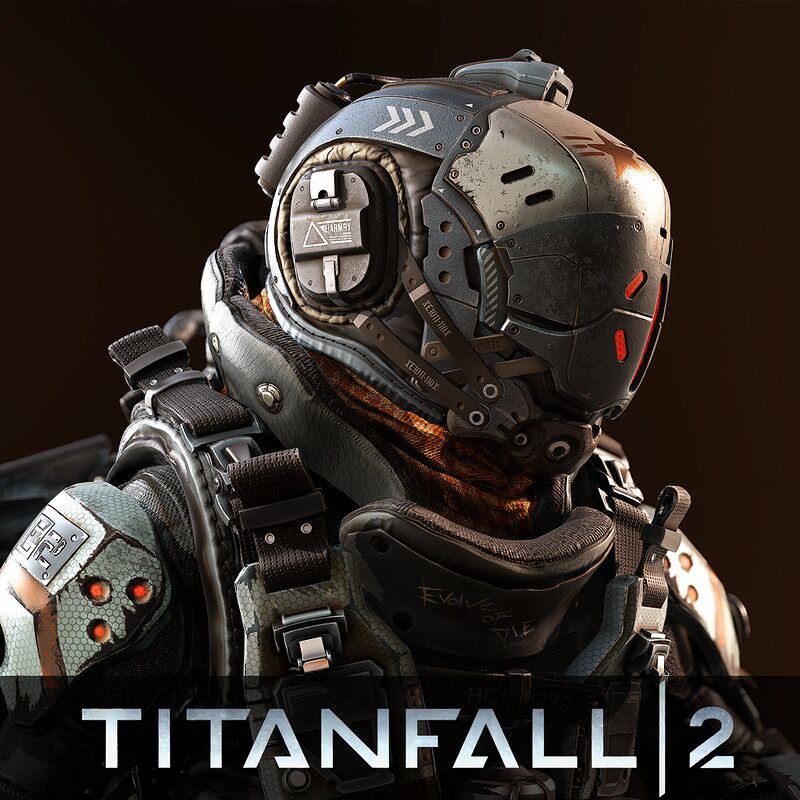 Titanfall 2 Kane pilot helmet