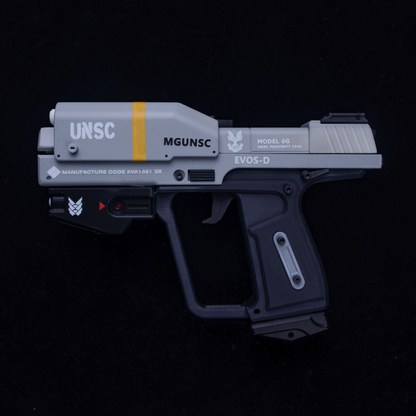 Halo: Reach M6G Magnum Weapon Model, resin material, 3D printed