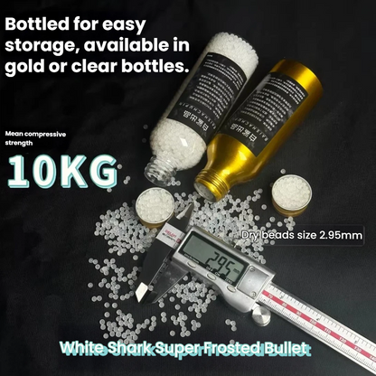Super Tough Gel Balls – 20kg Pressure Resistant, Quick Expanding, 7.3mm Heavy-Duty Ammo for Tactical Play