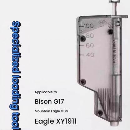 Universal Speed Loader for Gel Blasters – Compatible with P1, TP9, VP9, P320, G17 – Fast Mag Filling Tool