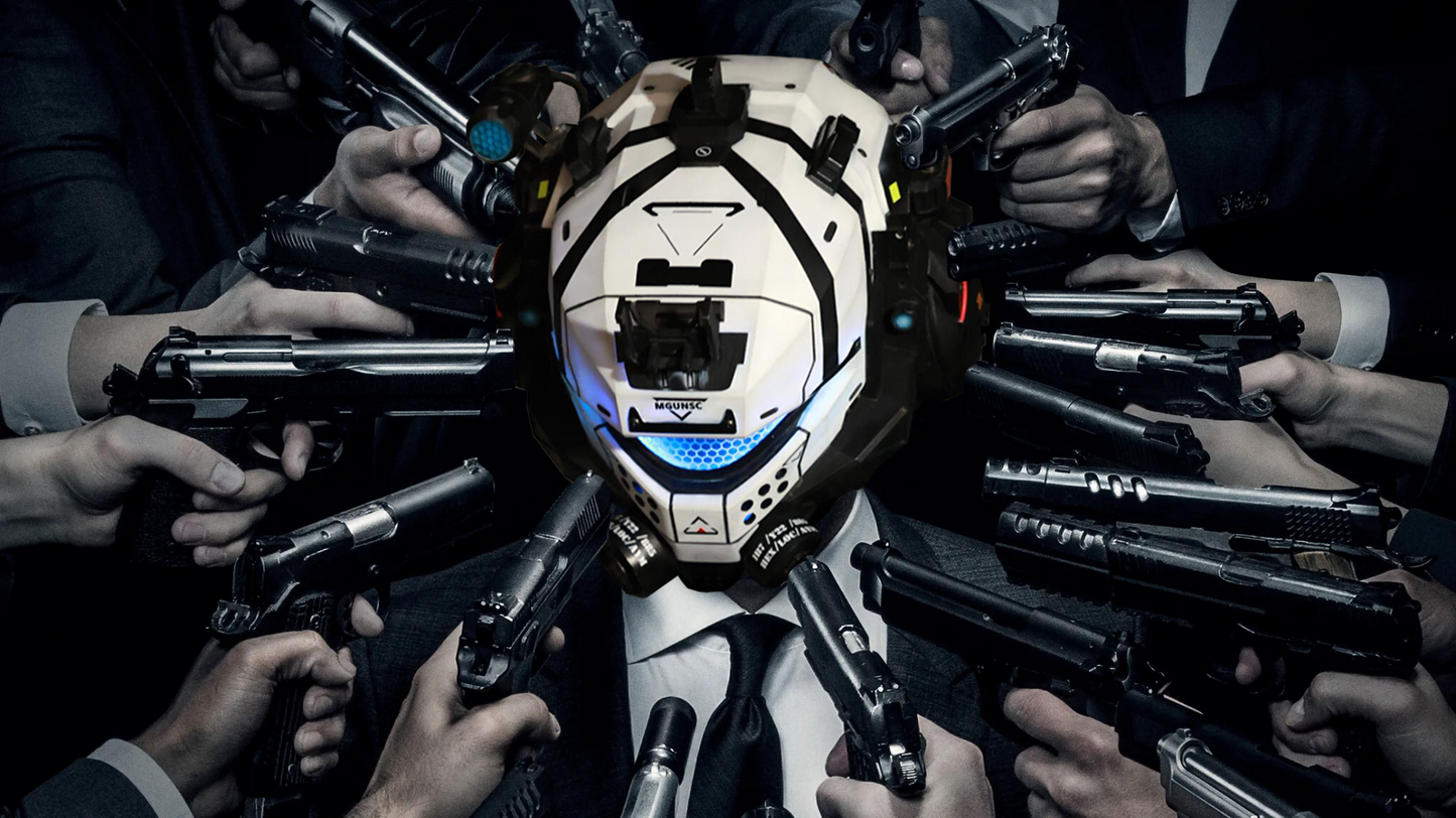 Titanfall 2 Pulse Blade Pilot Helmet – Life-Size Wearable Replica, Cosplay Helmet, Collectible Gaming Display Prop for Fans