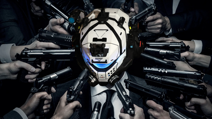 Titanfall 2 Pulse Blade Pilot Helmet – Life-Size Wearable Replica, Cosplay Helmet, Collectible Gaming Display Prop for Fans