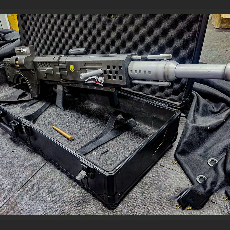Helldivers 2 AC8 Machine Gun 3D Printed Model Figurine Cosplay Prop