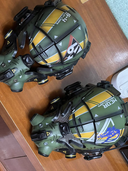Titanfall 2 Jack Cooper Pilot Helmet – Life-Size Wearable Replica, Cosplay Helmet, Collectible Gaming Display Prop for Fans