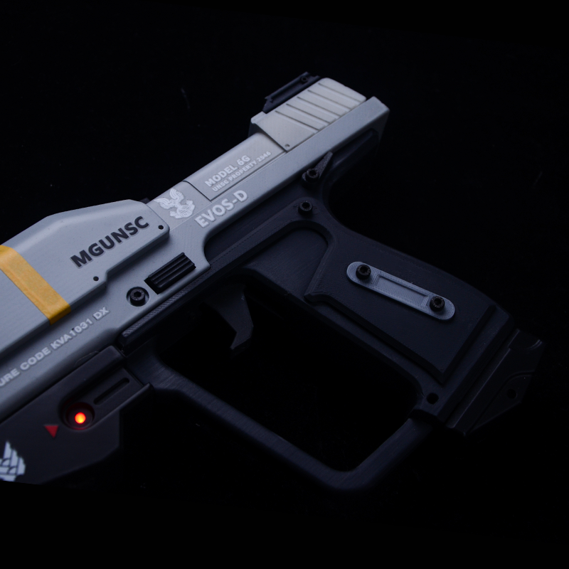 Halo: Reach M6G Magnum Weapon Model, resin material, 3D printed