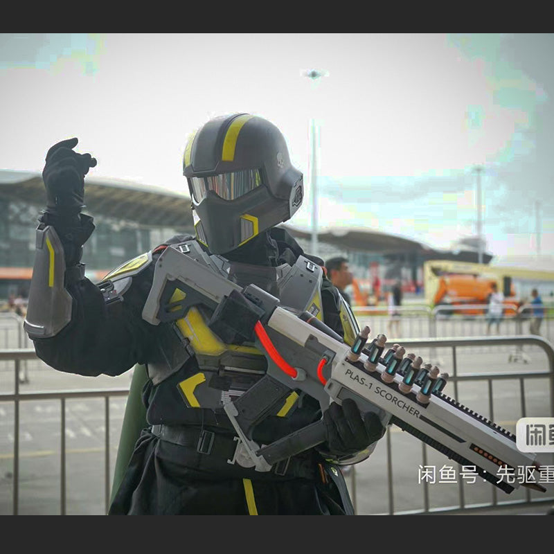 Helldivers 2 Scorched Earth with Lights 3D Printed Model Figurine Collectible Cosplay Prop