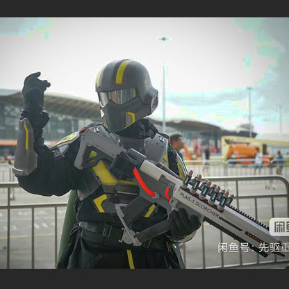 Helldivers 2 Scorched Earth with Lights 3D Printed Model Figurine Collectible Cosplay Prop