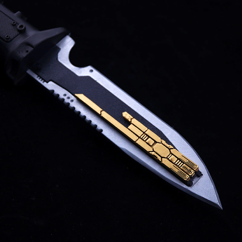 Titanfall 2 Data Knife Replica – Life-Size Full-Scale Prop, Cosplay Accessory, Collectible Gaming Display for Fans