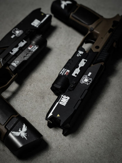 Titanfall 2 Smart Pistol Replica Body Kit – Full-Scale Gel Blaster Conversion Set, Custom DIY Prop (No Gun Included), Cosplay Accessory for Gamers