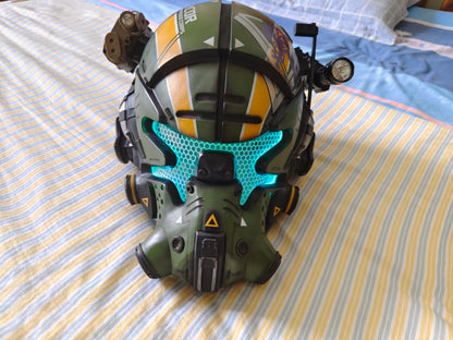 Titanfall 2 Jack Cooper Pilot Helmet – Life-Size Wearable Replica, Cosplay Helmet, Collectible Gaming Display Prop for Fans