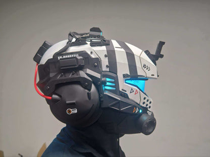 Titanfall 2 Pulse Blade Pilot Helmet – Life-Size Wearable Replica, Cosplay Helmet, Collectible Gaming Display Prop for Fans