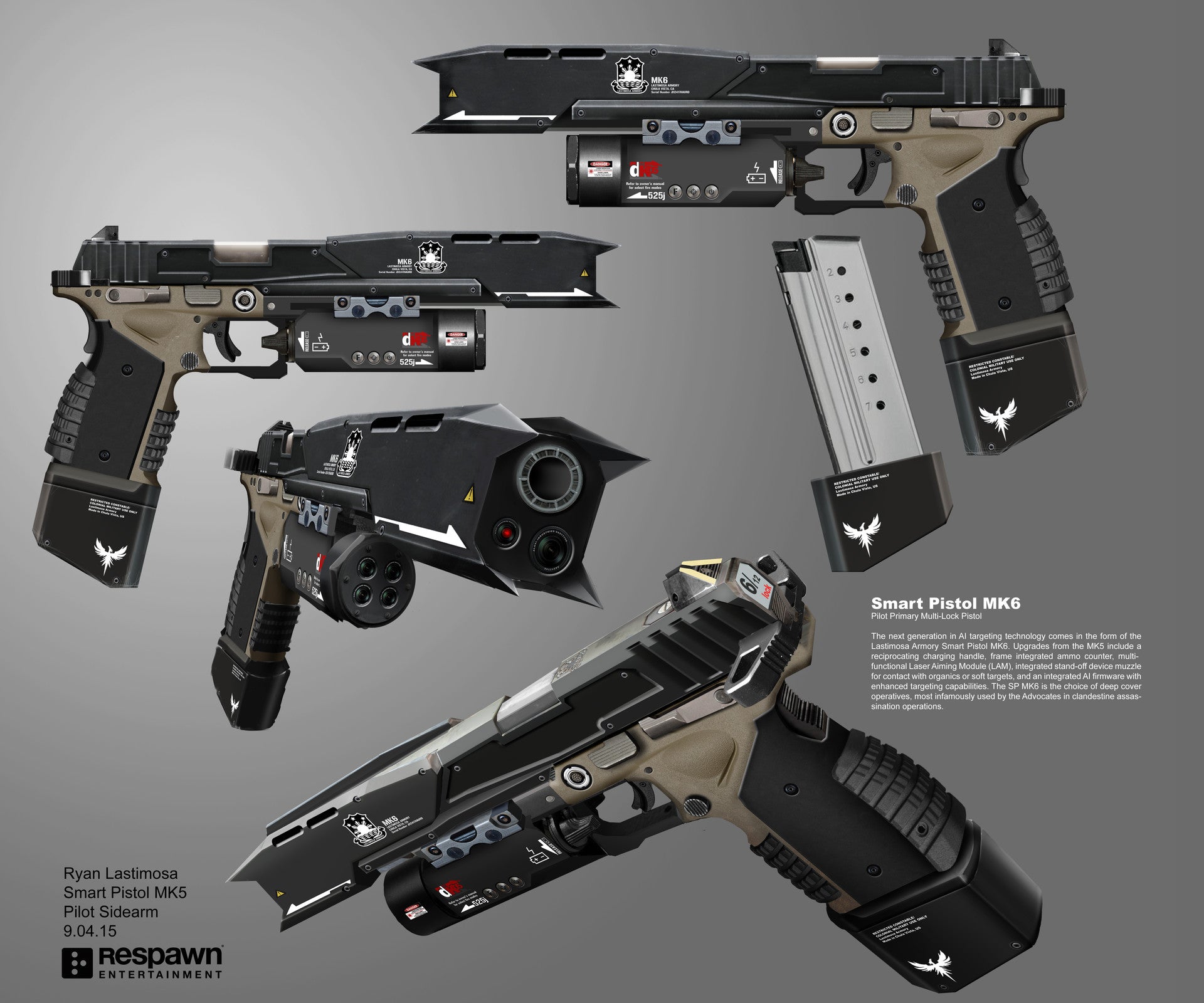 【Painting completed】Smart pistol(2024version)
