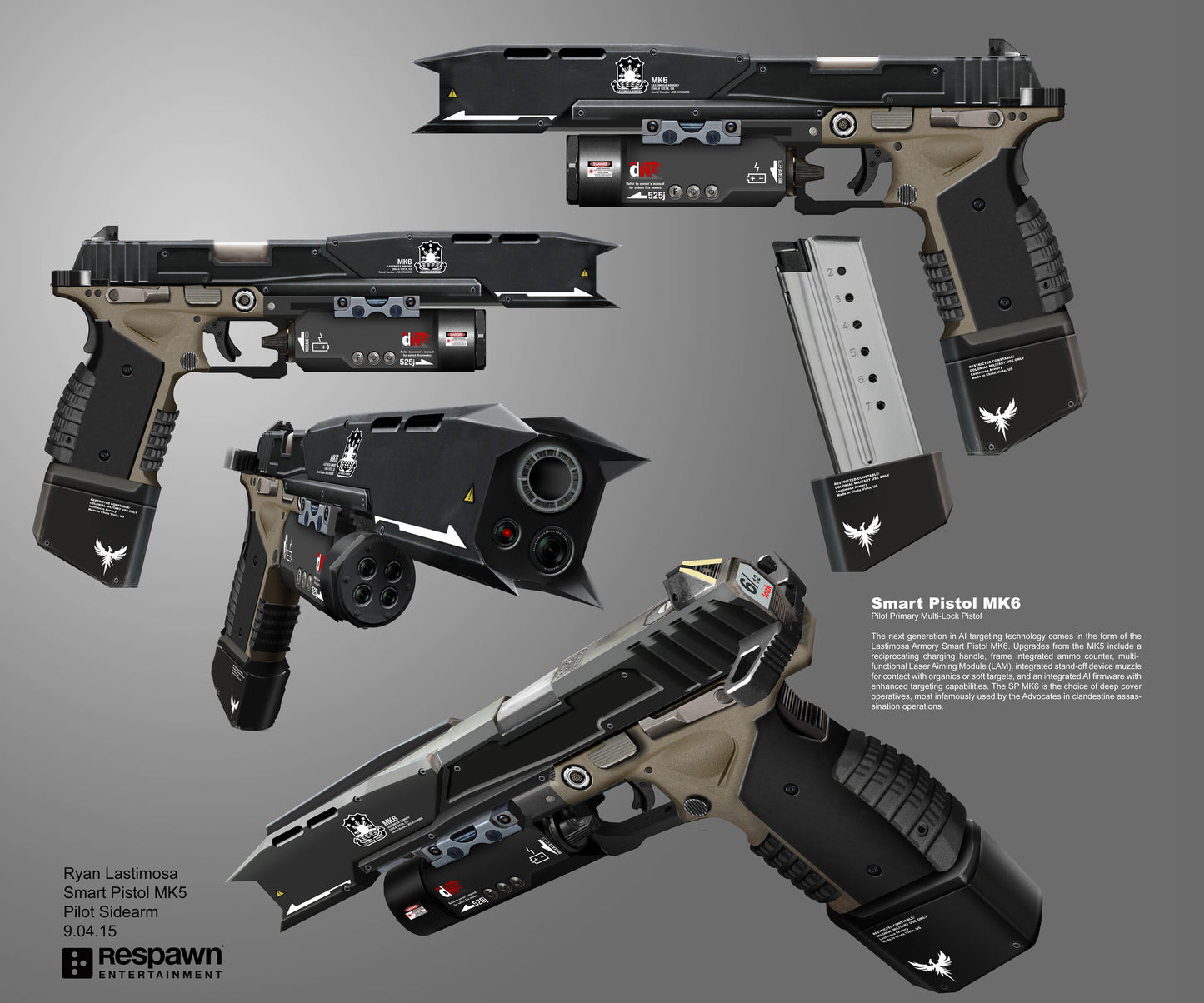【Painting completed】Smart pistol(2024version)