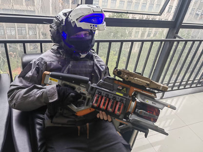 【Painting completed】 Titanfall apex charge rifle 3d printing model with lights Cosplay props hand puppet model can not be fired model 1/1 close to 82cm oversize
