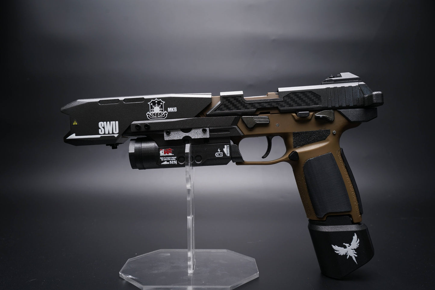 Titanfall 2 Smart Pistol Replica Body Kit – Full-Scale Gel Blaster Conversion Set, Custom DIY Prop (No Gun Included), Cosplay Accessory for Gamers