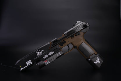Titanfall 2 Smart Pistol Replica Body Kit – Full-Scale Gel Blaster Conversion Set, Custom DIY Prop (No Gun Included), Cosplay Accessory for Gamers