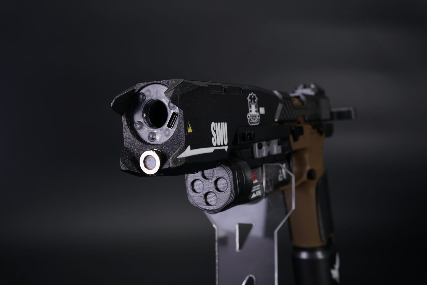 Titanfall 2 Smart Pistol Replica Body Kit – Full-Scale Gel Blaster Conversion Set, Custom DIY Prop (No Gun Included), Cosplay Accessory for Gamers
