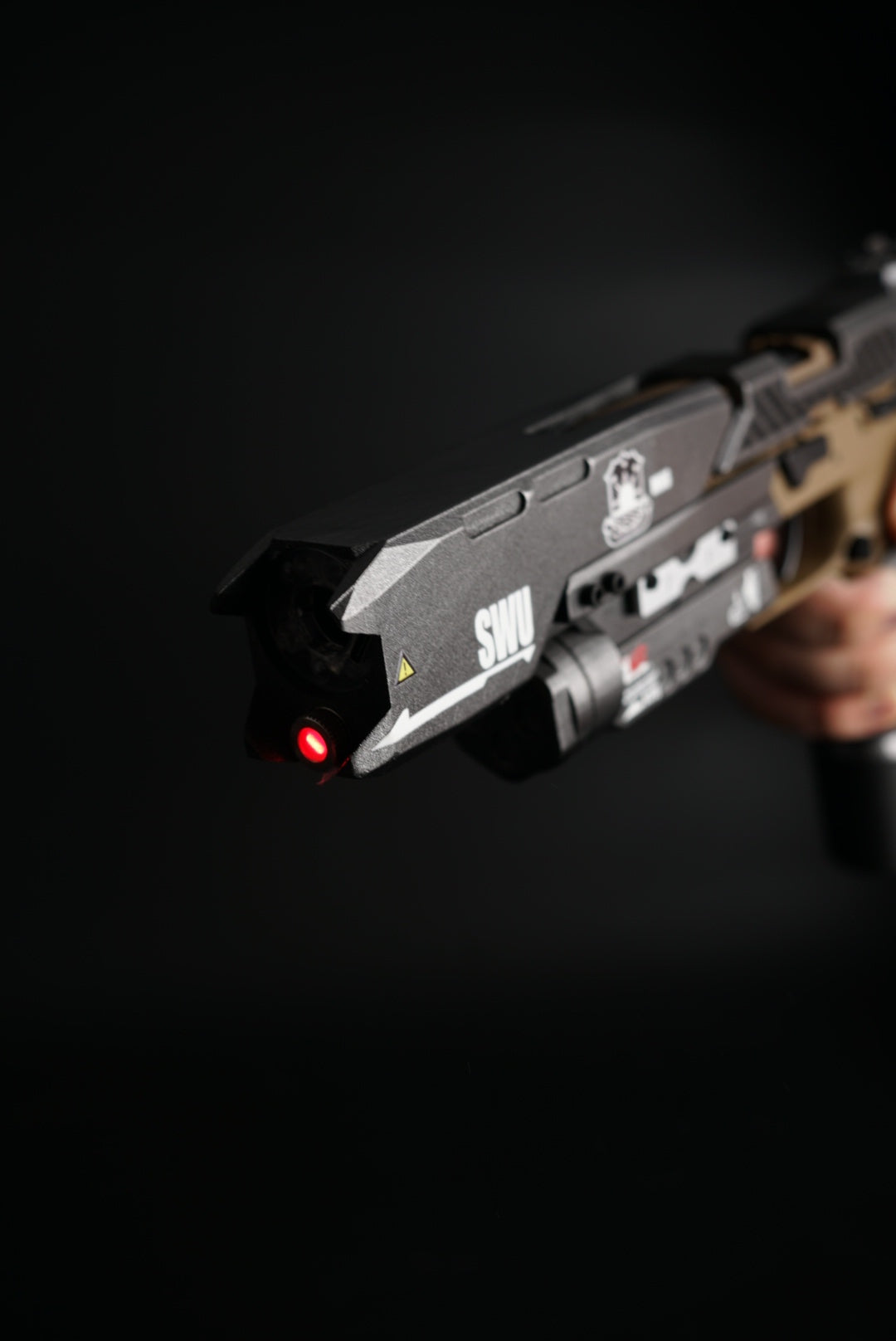 Titanfall 2 Smart Pistol Replica Body Kit – Full-Scale Gel Blaster Conversion Set, Custom DIY Prop (No Gun Included), Cosplay Accessory for Gamers