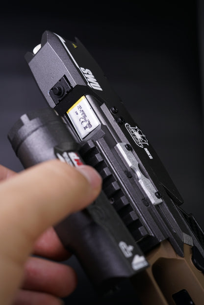 Titanfall 2 Smart Pistol Replica Body Kit – Full-Scale Gel Blaster Conversion Set, Custom DIY Prop (No Gun Included), Cosplay Accessory for Gamers