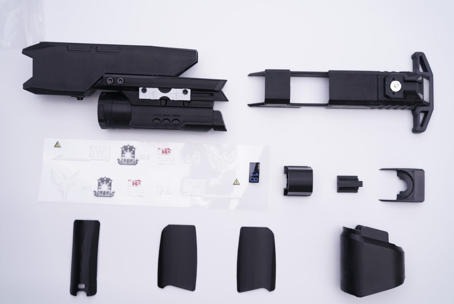 Titanfall 2 Smart Pistol Replica Body Kit – Full-Scale Gel Blaster Conversion Set, Custom DIY Prop (No Gun Included), Cosplay Accessory for Gamers