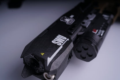 Titanfall 2 Smart Pistol Replica Body Kit – Full-Scale Gel Blaster Conversion Set, Custom DIY Prop (No Gun Included), Cosplay Accessory for Gamers