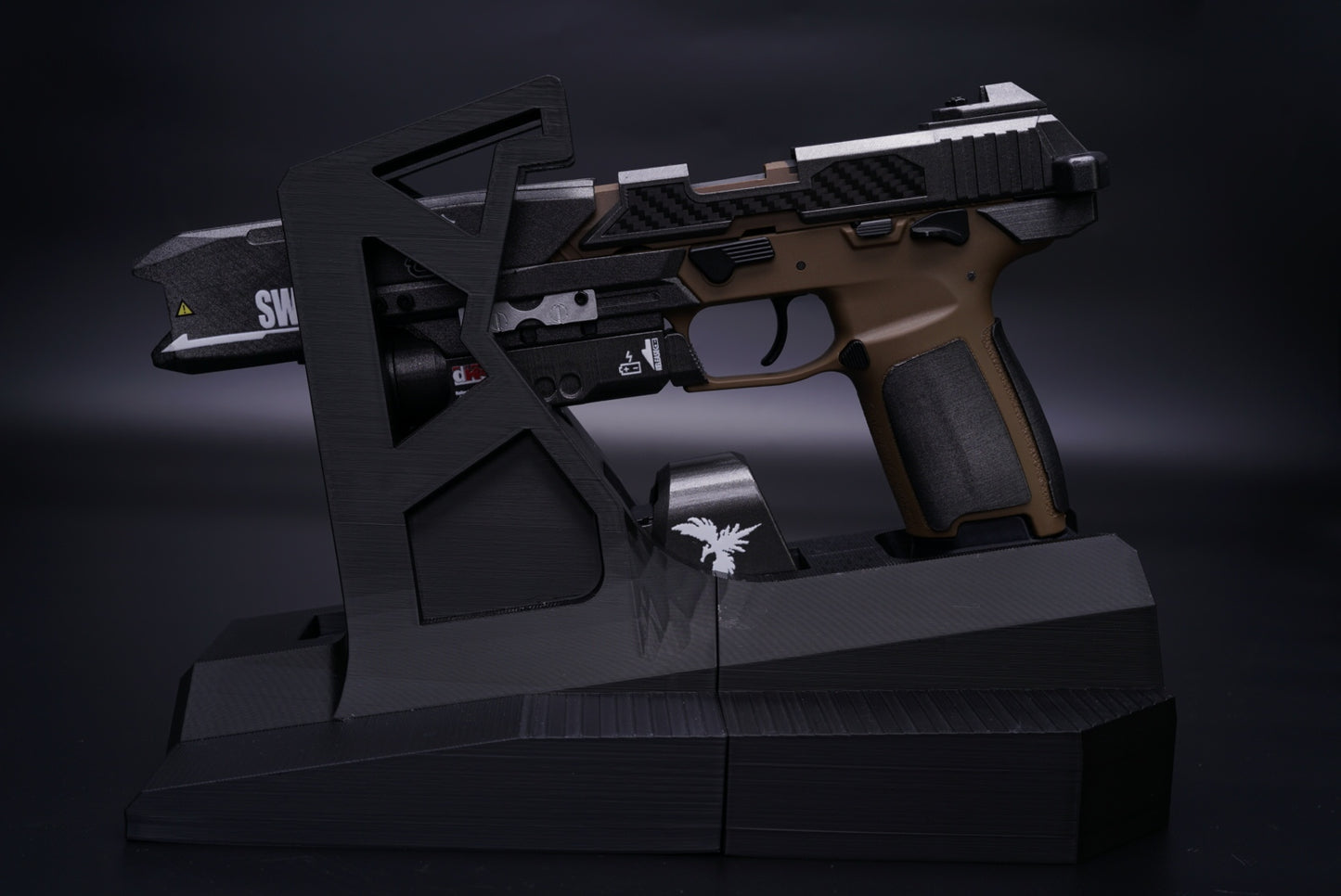 Titanfall 2 Smart Pistol Replica Body Kit – Full-Scale Gel Blaster Conversion Set, Custom DIY Prop (No Gun Included), Cosplay Accessory for Gamers