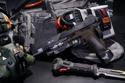 Titanfall 2 Smart Pistol Replica Body Kit – Full-Scale Gel Blaster Conversion Set, Custom DIY Prop (No Gun Included), Cosplay Accessory for Gamers