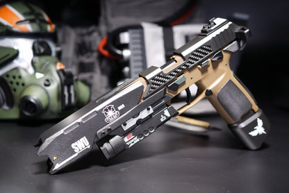 Titanfall 2 Smart Pistol Replica Body Kit – Full-Scale Gel Blaster Conversion Set, Custom DIY Prop (No Gun Included), Cosplay Accessory for Gamers