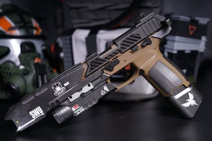 Titanfall 2 Smart Pistol Replica Body Kit – Full-Scale Gel Blaster Conversion Set, Custom DIY Prop (No Gun Included), Cosplay Accessory for Gamers