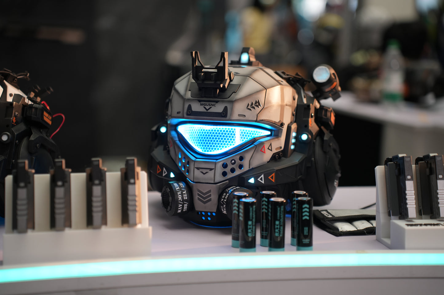 Titanfall 2 Pulse Blade Pilot Helmet – Life-Size Wearable Replica, Cosplay Helmet, Collectible Gaming Display Prop for Fans