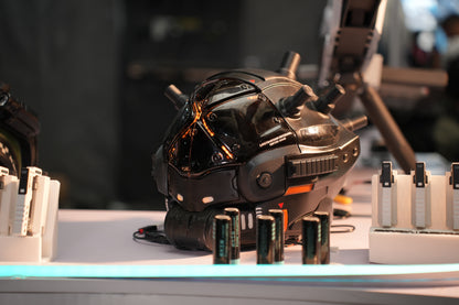Titanfall Cloak Pilot Helmet Replica – Life-Size Cosplay Helmet, Wearable Premium Frontier Hunter Prop, Collectible Gaming Display for Fans