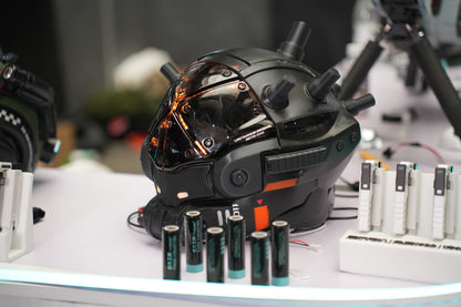 Titanfall Cloak Pilot Helmet Replica – Life-Size Cosplay Helmet, Wearable Premium Frontier Hunter Prop, Collectible Gaming Display for Fans