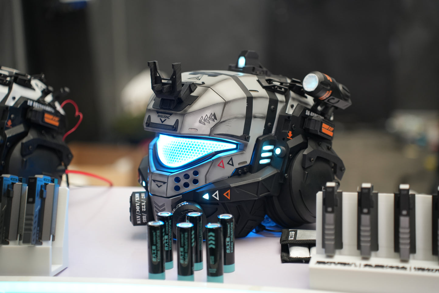 Titanfall 2 Pulse Blade Pilot Helmet – Life-Size Wearable Replica, Cosplay Helmet, Collectible Gaming Display Prop for Fans