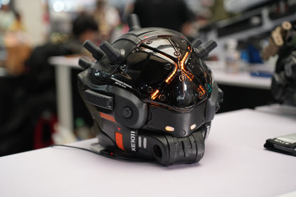 Titanfall Cloak Pilot Helmet Replica – Life-Size Cosplay Helmet, Wearable Premium Frontier Hunter Prop, Collectible Gaming Display for Fans