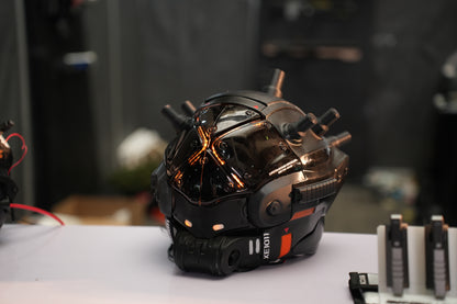 Titanfall Cloak Pilot Helmet Replica – Life-Size Cosplay Helmet, Wearable Premium Frontier Hunter Prop, Collectible Gaming Display for Fans