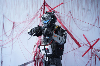 Titanfall 2 Pulse Blade Pilot Helmet – Life-Size Wearable Replica, Cosplay Helmet, Collectible Gaming Display Prop for Fans