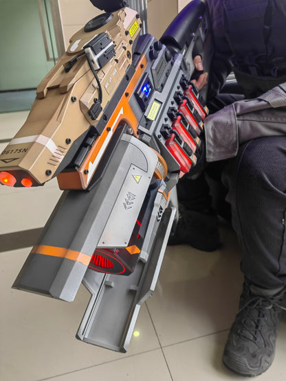 【Painting completed】 Titanfall apex charge rifle 3d printing model with lights Cosplay props hand puppet model can not be fired model 1/1 close to 82cm oversize