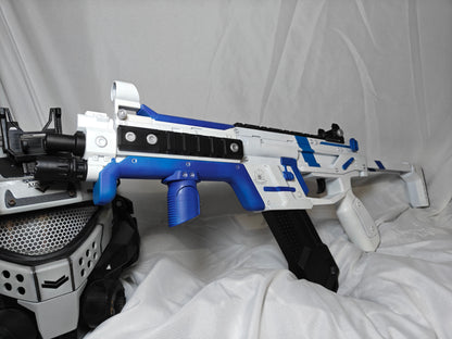 Apex Legends R99 "Blade" Skin Replica Prop – Life-Size SMG Cosplay Weapon, Collectible Display Model for Gamers