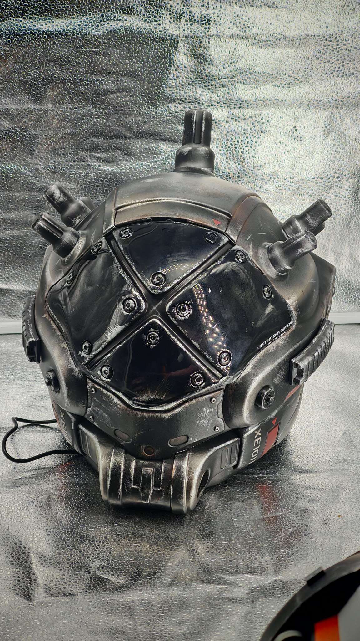 Titanfall Cloak Pilot Helmet Replica – Life-Size Cosplay Helmet, Wearable Premium Frontier Hunter Prop, Collectible Gaming Display for Fans
