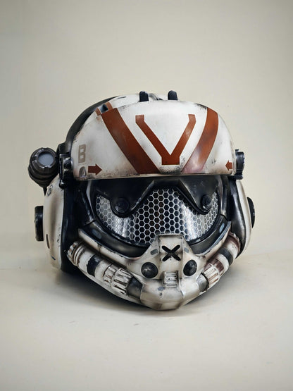 Titanfall 2 Viper Pilot Helmet Replica – Life-Size Cosplay Helmet, Wearable Gaming Display, Exclusive Villain Collectible Prop for Fans