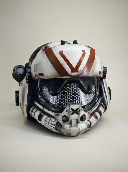 Titanfall 2 Viper Pilot Helmet Replica – Life-Size Cosplay Helmet, Wearable Gaming Display, Exclusive Villain Collectible Prop for Fans