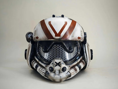 Titanfall 2 Viper Pilot Helmet Replica – Life-Size Cosplay Helmet, Wearable Gaming Display, Exclusive Villain Collectible Prop for Fans